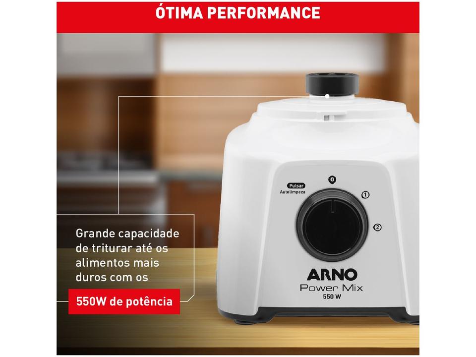 Liquidificador Arno Power Mix Branco 550W 2L LQ12 - 2