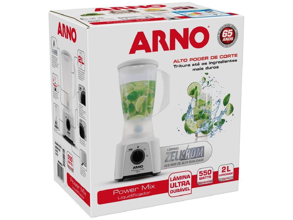 Liquidificador Arno Power Mix Branco 550W 2L LQ12 - 7
