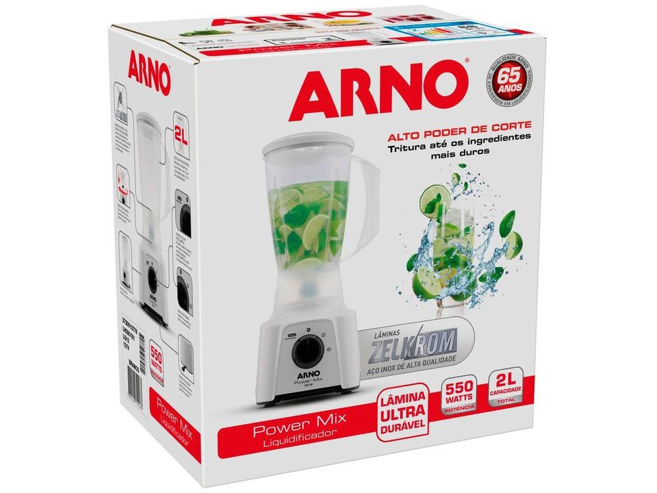 Liquidificador Arno Power Mix Branco 550W 2L LQ12 - 13
