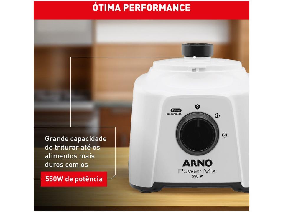 Liquidificador Arno Power Mix Branco 550W 2L LQ12 - 2