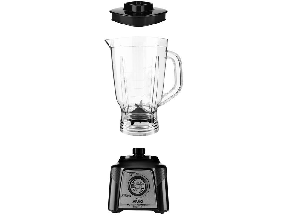 Liquidificador Arno Power Mix LQ35 15 Velocidades 700W Preto - 7