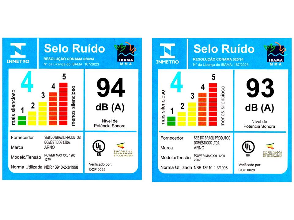 Liquidificador Arno Powermax XXL LN86 1200W Carmim - 20