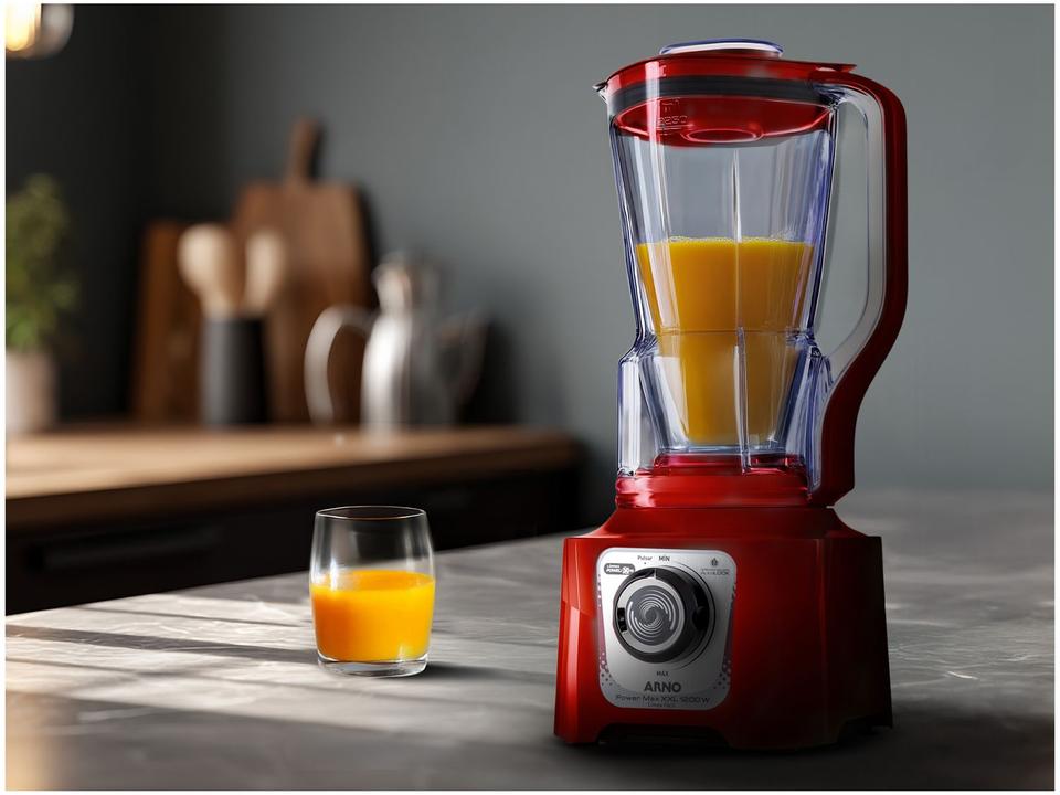 Liquidificador Arno Powermax XXL LN86 1200W Carmim - 1