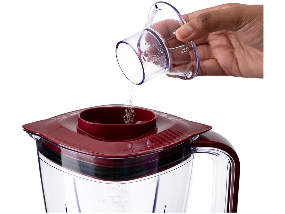 Liquidificador Arno Powermax XXL LN86 1200W Carmim - 14