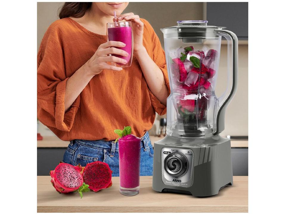 Liquidificador Arno Powermax XXL LN87 1400W Cinza Esverdeado - 8