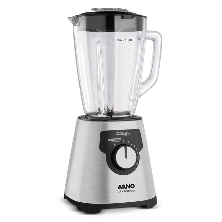 Liquidificador Arno Ultraforce Inox Jarra de Vidro LN92 - 1
