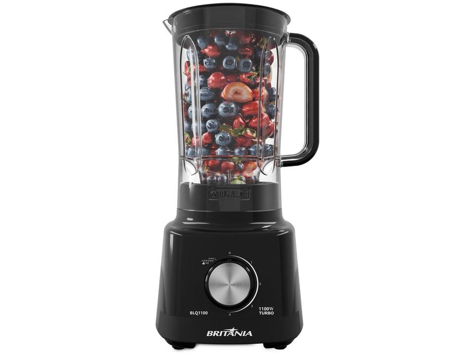 Liquidificador Britânia BLQ1100 1100W 2,7L Preto 33101308 - 16