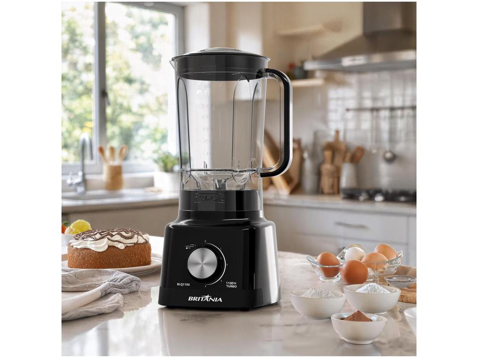 Liquidificador Britânia BLQ1100 1100W 2,7L Preto 33102308 - 2