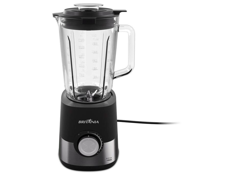 Liquidificador Britânia BLQ14A 63102019 Copo de Vidro de 2,3L 1400W Preto e Inox - 5