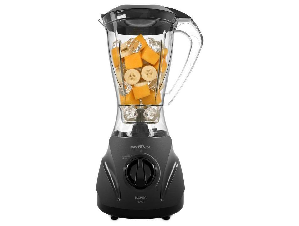 Liquidificador Britânia BLQ900A Plástico 600W 2,1L Preto - 4