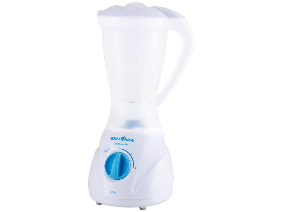 Liquidificador Britânia Diamante Branco 2 Velocidades 400W - 4