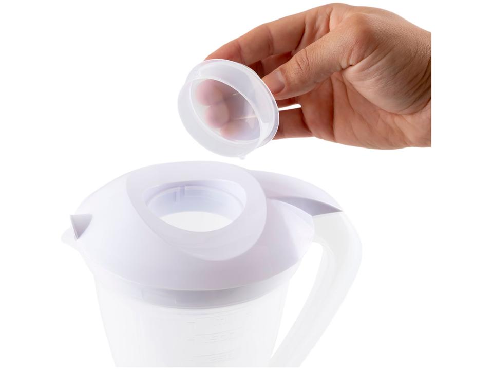 Liquidificador Britânia Diamante Branco 2 Velocidades 400W - 9