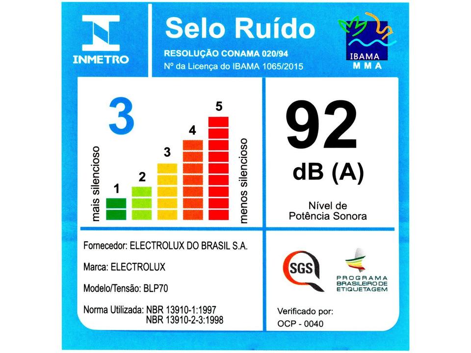 Liquidificador Electrolux 1200W Preto Expert com Tecnologia TruFlow Power System BLP70 - 19