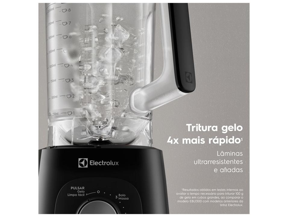 Liquidificador Electrolux EBL1300 12 Velocidades 1300W Preto 4612AVBR404 - 4
