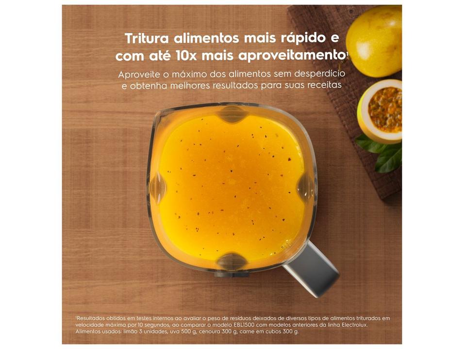 Liquidificador Electrolux EBL1500 15 Velocidades 1500W Cinza 4612AVBR406 - 2