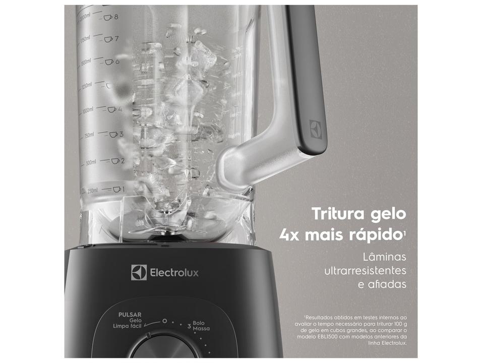 Liquidificador Electrolux EBL1500 15 Velocidades 1500W Cinza 4612AVBR406 - 4