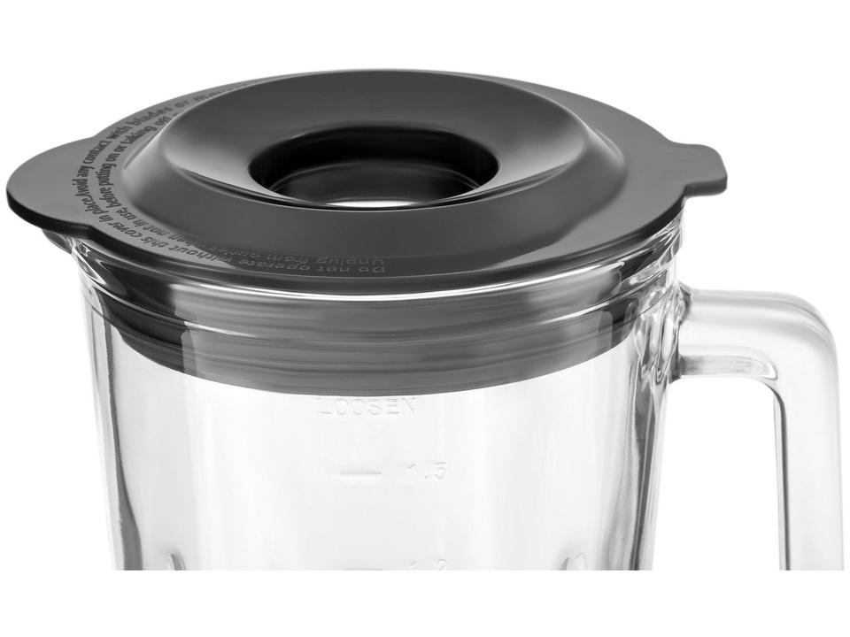 Liquidificador Electrolux Experience EBS30 Copo de Vidro 5 Velocidades 700W Preto e Inox - 7