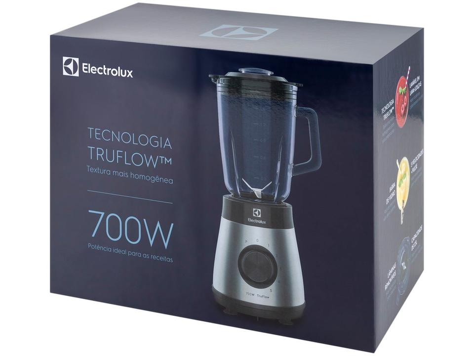 Liquidificador Electrolux Experience EBS30 Copo de Vidro 5 Velocidades 700W Preto e Inox - 13