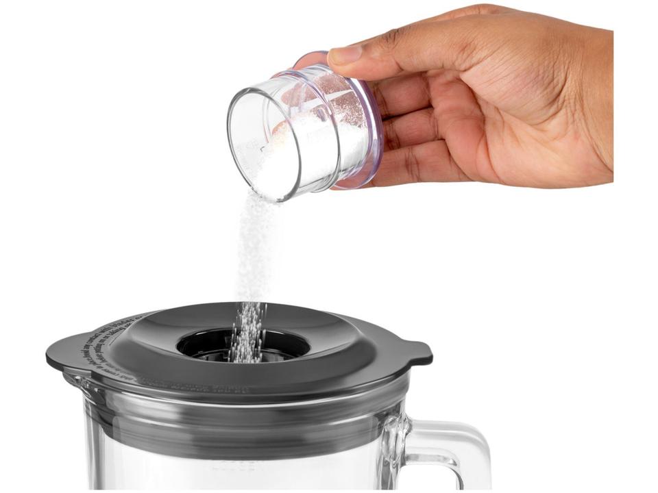 Liquidificador Electrolux Experience EBS30 Copo de Vidro 5 Velocidades 700W Preto e Inox - 12