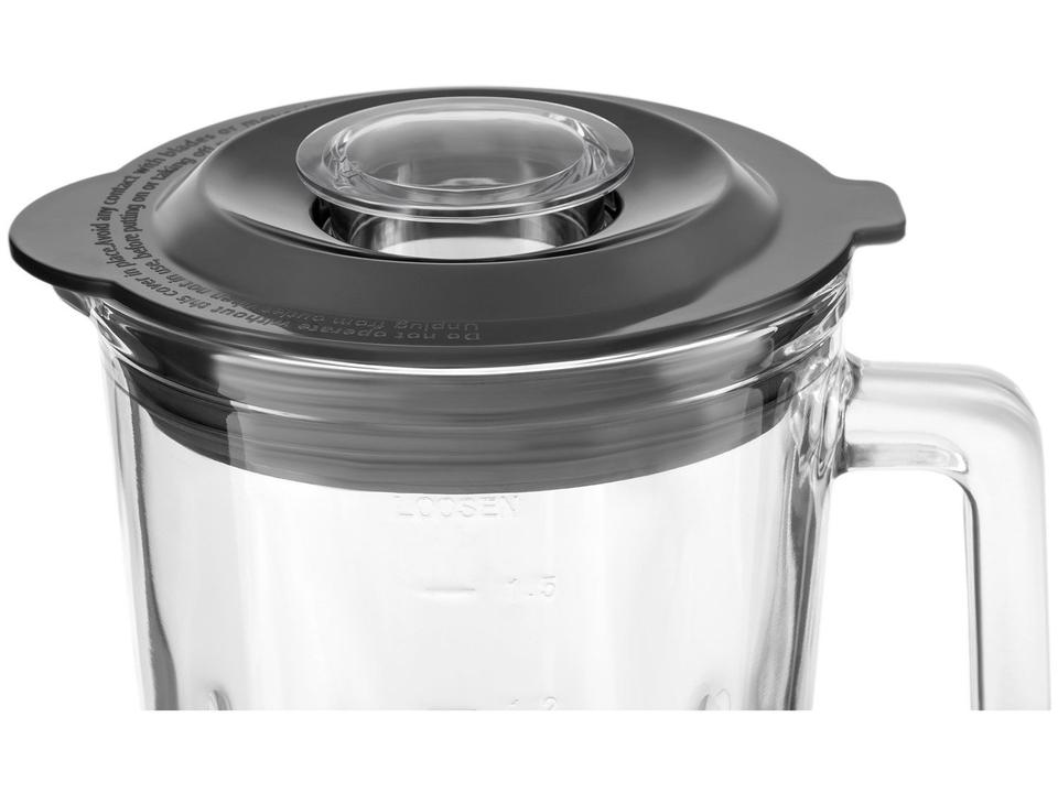 Liquidificador Electrolux Experience EBS30 Copo de Vidro 5 Velocidades 700W Preto e Inox - 6