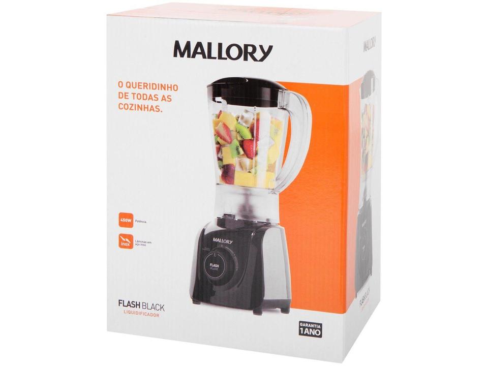Liquidificador Mallory Flash Black Preto - 10