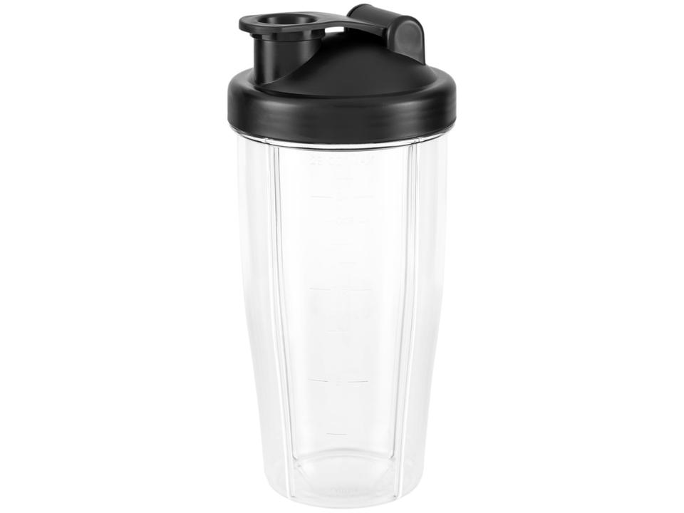 Liquidificador Mondial Personal Blender DG-01 2 Velocidades 300W Preto e Prata - 12