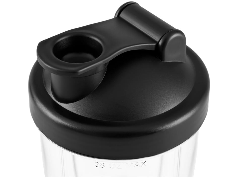 Liquidificador Mondial Personal Blender DG-01 2 Velocidades 300W Preto e Prata - 15