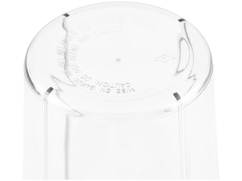 Liquidificador Mondial Personal Blender DG-01 2 Velocidades 300W Preto e Prata - 14