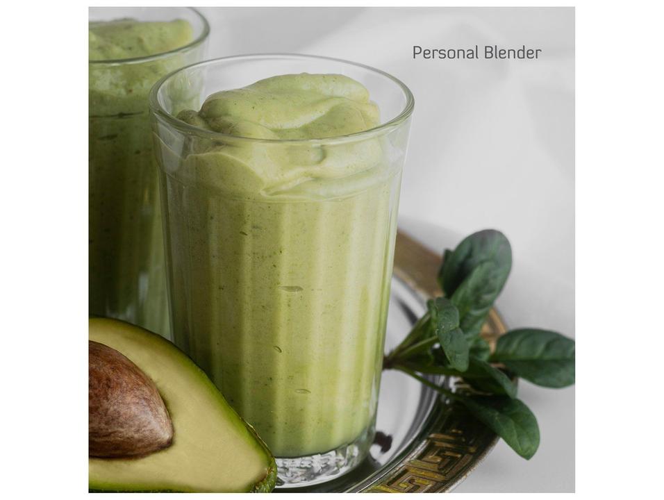 Liquidificador Mondial Personal Blender DG-01 2 Velocidades 500W Preto e Prata - 8
