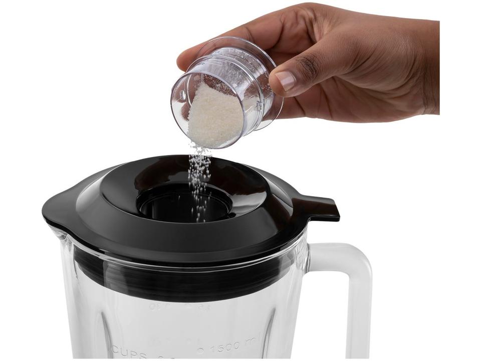 Liquidificador Mondial Turbo Glass L-1400 GI - Copo de Vidro 12 Velocidades 1400W Preto - 15