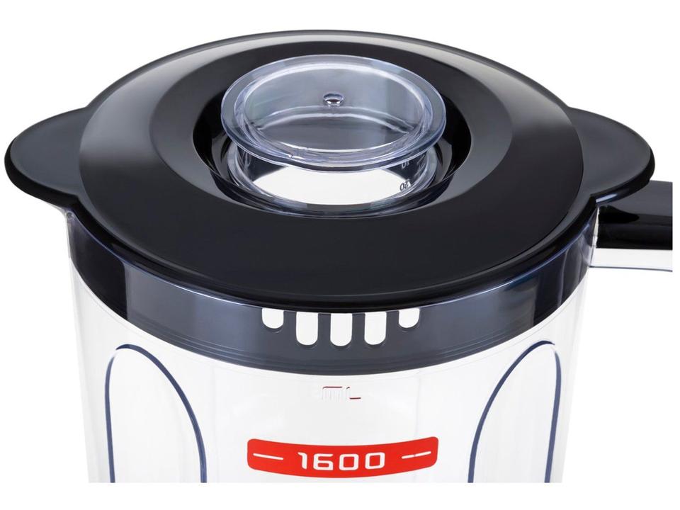 Liquidificador Mondial Turbo Power L-99-FB Preto com Filtro 3 Velocidades 550W - 14