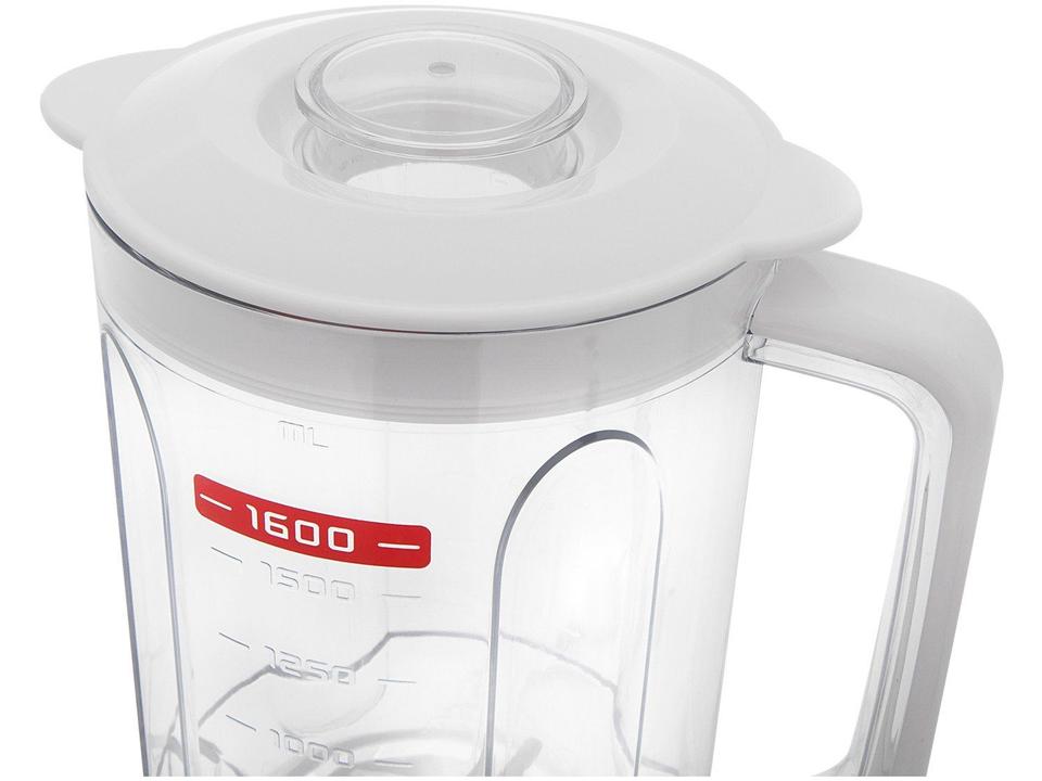Liquidificador Mondial Turbo Power L-99-WG com Filtro 3 Velocidades 500W Branco e Cinza - 11
