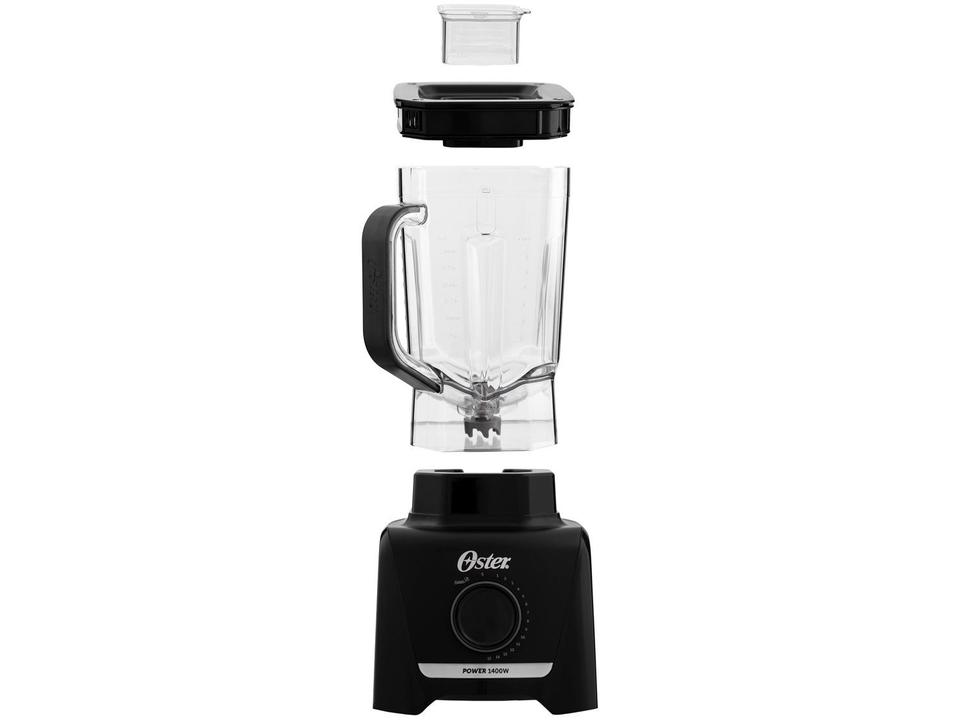Liquidificador Oster 1400 Full OLIQ610 Preto 15 Velocidades + Pulsar 1400W - 20
