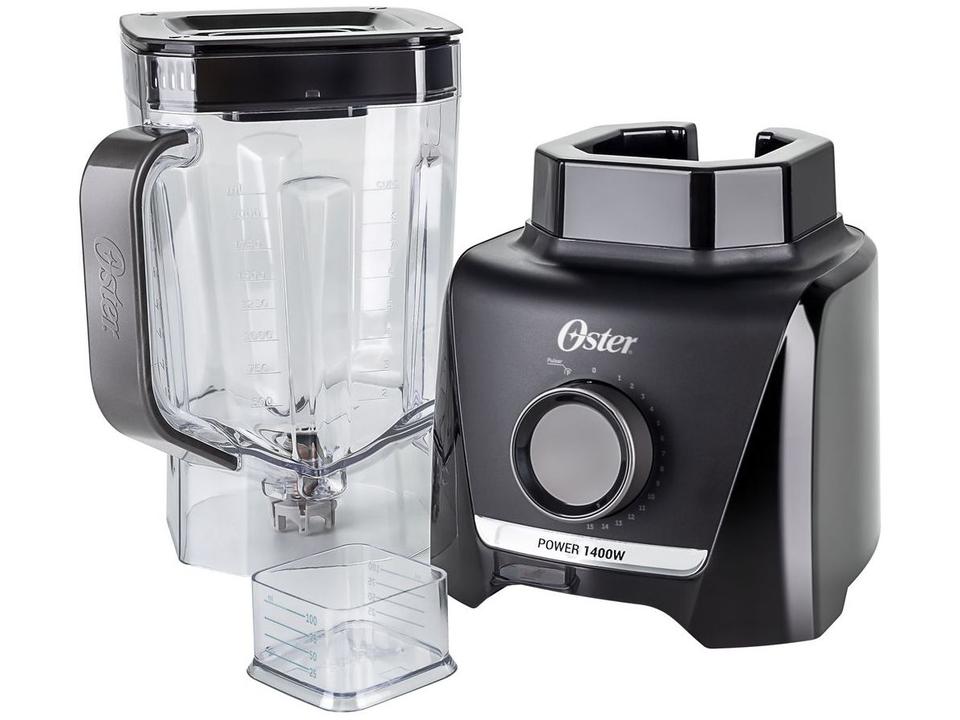 Liquidificador Oster 1400 Full OLIQ610 Preto 15 Velocidades + Pulsar 1400W - 3