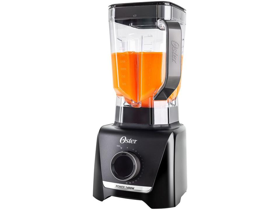 Liquidificador Oster 1400 Full OLIQ610 Preto 15 Velocidades + Pulsar 1400W - 6