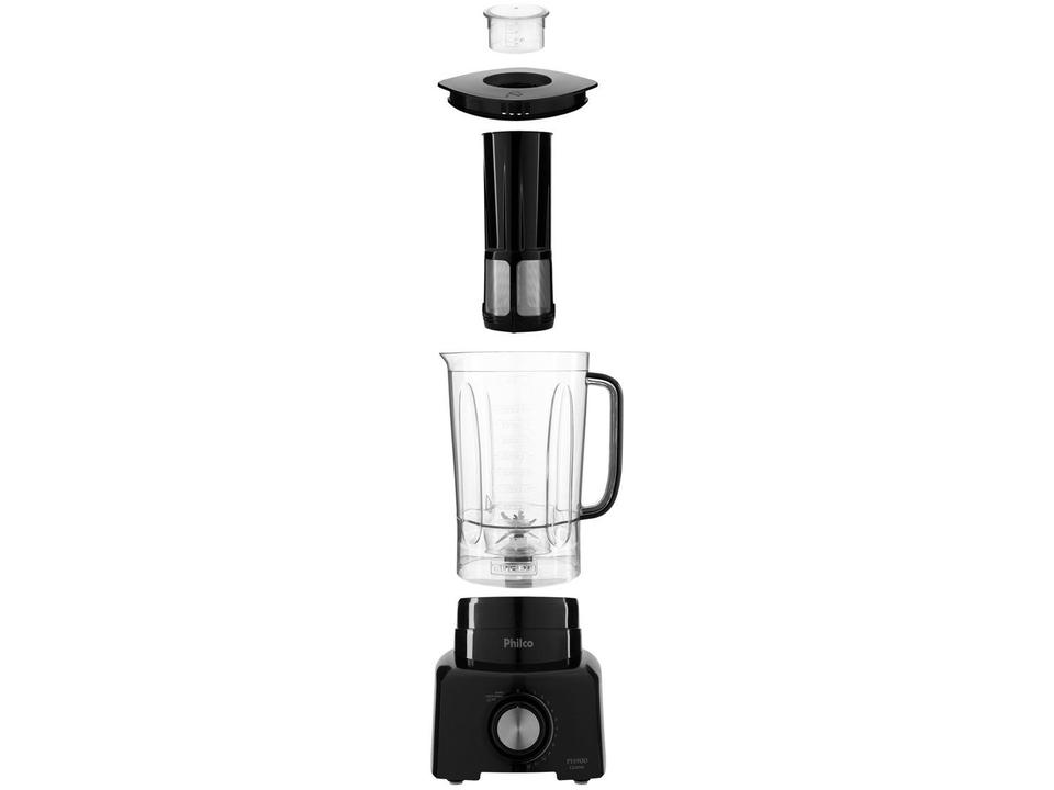 Liquidificador Philco PH900 Preto com Filtro 12 Velocidades 1200W - 9