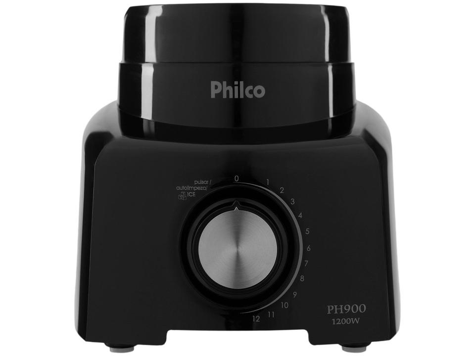 Liquidificador Philco PH900 Preto com Filtro 12 Velocidades 1200W - 7