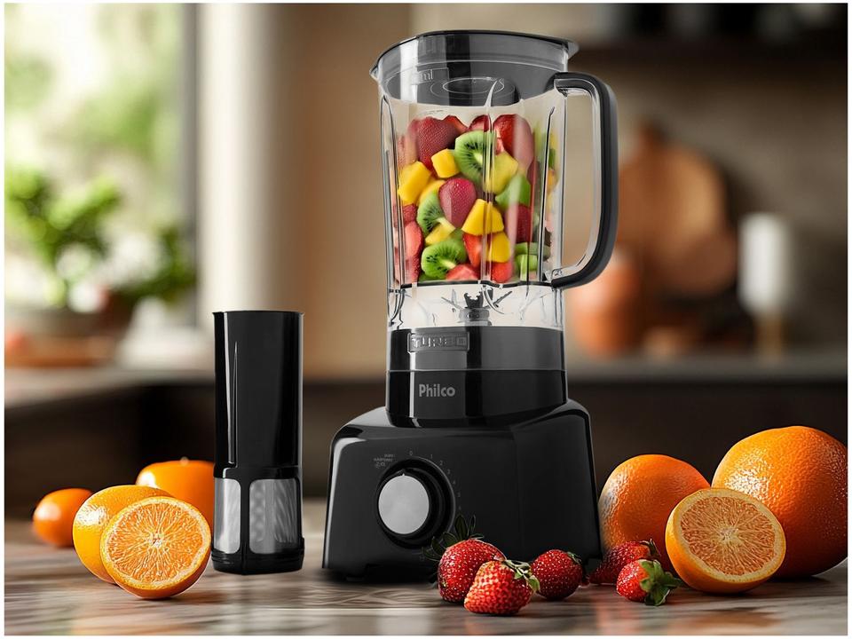 Liquidificador Philco PH900 Preto com Filtro 12 Velocidades 1200W - 2