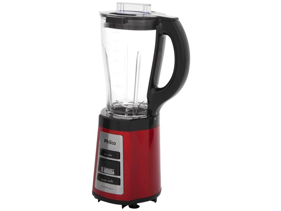 Liquidificador Philco PLQ2000 Smart Copo de Vidro Vermelho 600W - 4