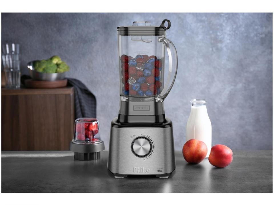 Liquidificador Philco PLQ2100PI com Filtro 12 Velocidades 1400W Preto - 2