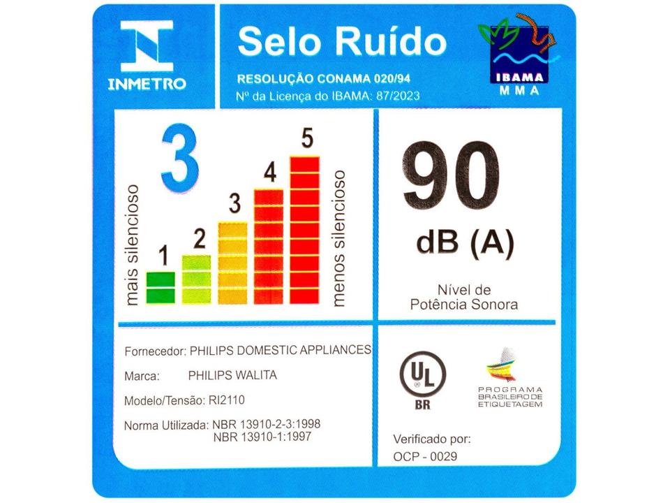 Liquidificador Philips Walita Daily RI2110/30 2 Velocidades + Pulsar 550W Preto - 14