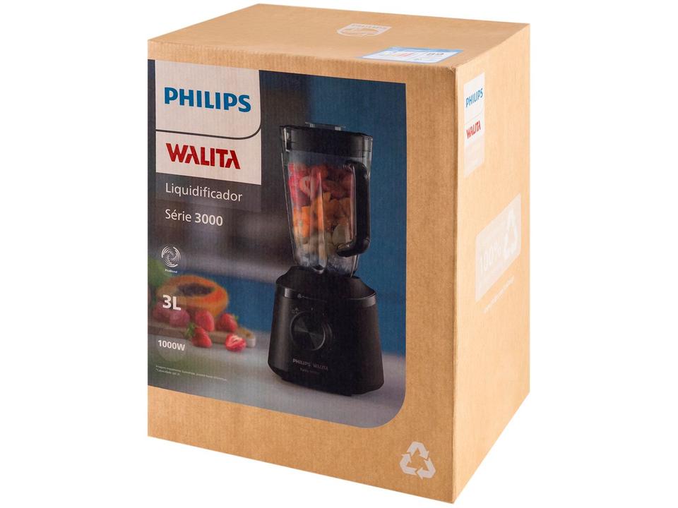 Liquidificador Philips Walita Series 3000 HR2270 5 Velocidades + Pulsar 1000W Preto - 16
