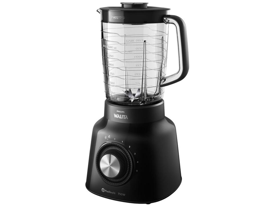 Liquidificador Philips Walita Viva Preto - 5 Velocidades 750W - 3