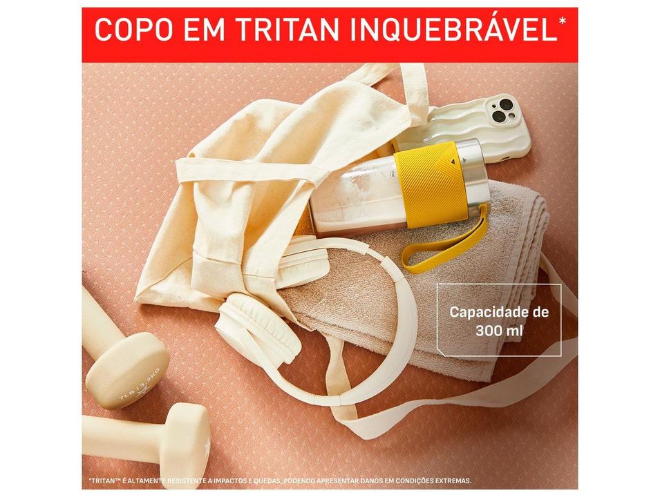 Liquidificador Portátil Arno Lightmix LP00 Amarelo - 2