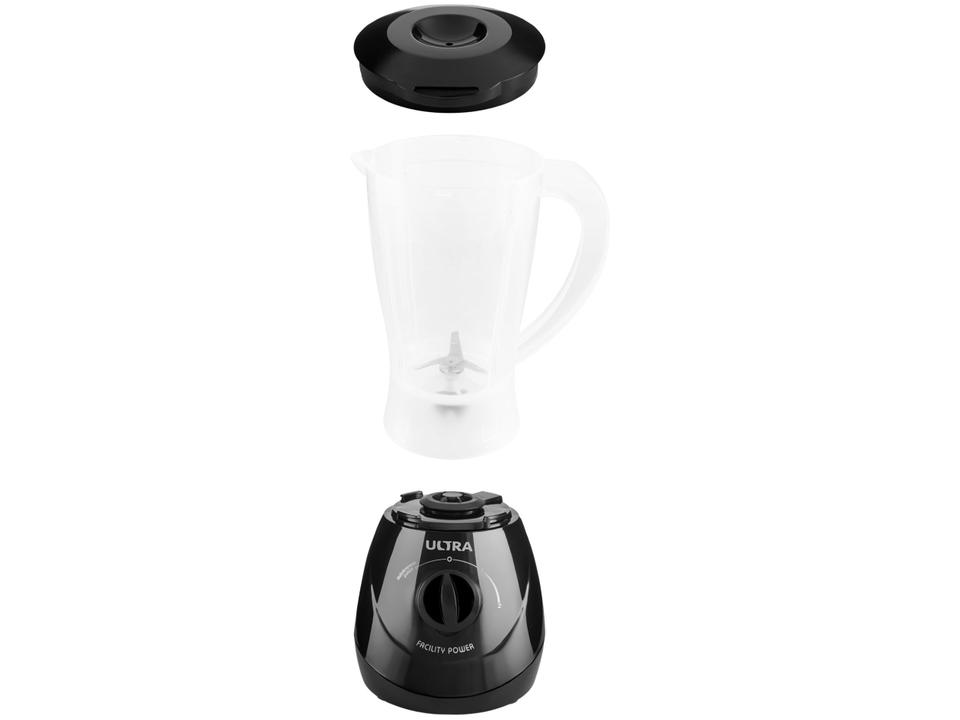 Liquidificador Ultra Facility Power 2 Velocidades 550W Preto - 13