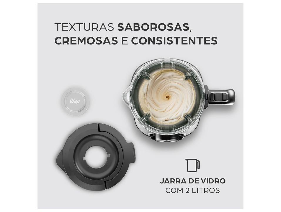 Liquidificador Wap Prosdócimo WB2000 Preto e Cinza 2L FW010340 - 2