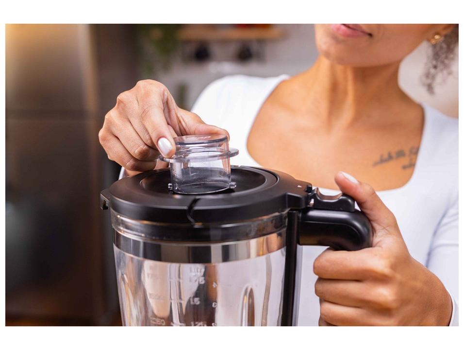 Liquidificador Wap Prosdócimo WB2000 Preto e Cinza 2L FW010341 - 9