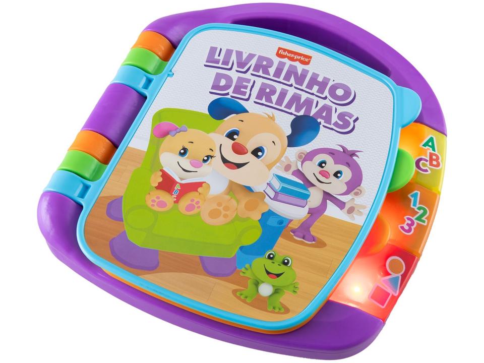 Livrinho de Rimas Fisher Price Aprender e Brincar - 3
