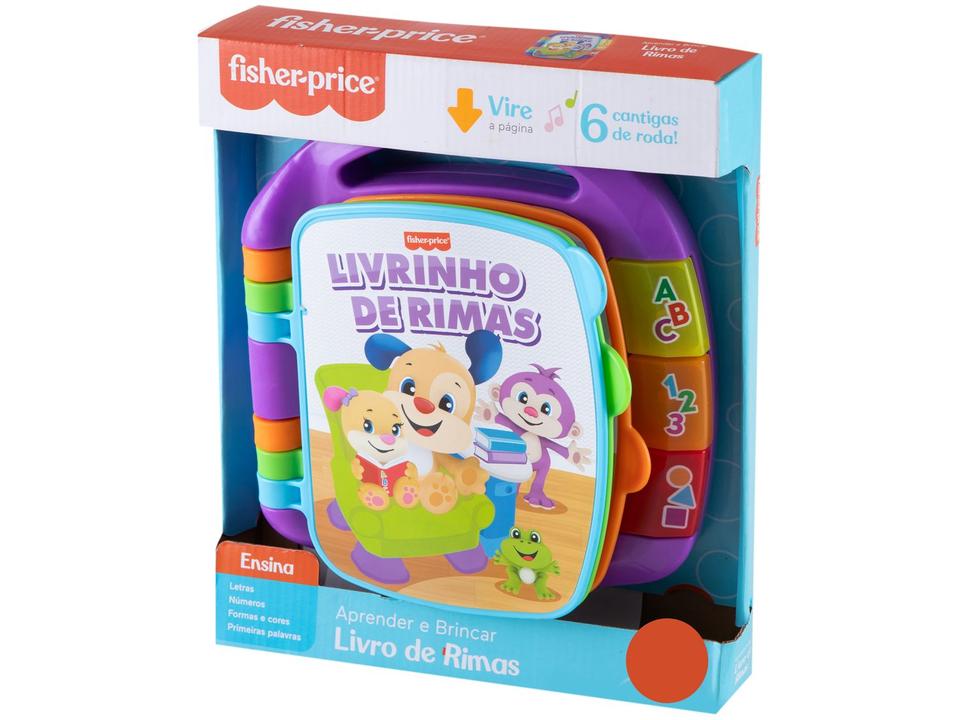 Livrinho de Rimas Fisher Price Aprender e Brincar - 5