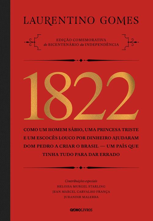 Livro - 1822 - Edição comemorativa - 1